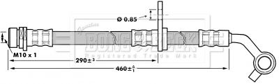 BORG & BECK Тормозной шланг BBH7022